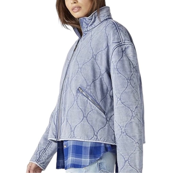 Lucky Brand Washed Quilted Jacket - Picture 5 of 6